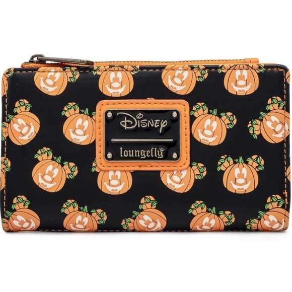 Loungefly Disney Mickey-O-Lantern Mini Backpack w/Wallet and Collector’s PIN main image 6